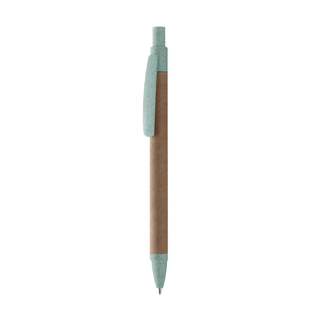 Penne personalizzate con corpo in carta riciclata - Paper wheat