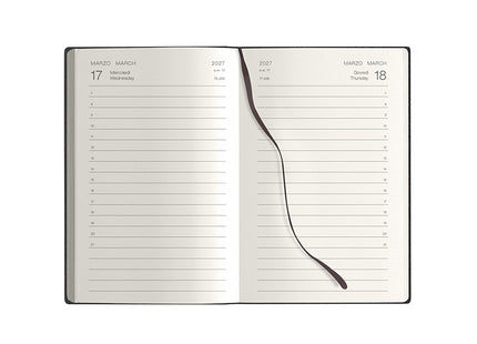 Parure black agenda + penna con cofanetto
