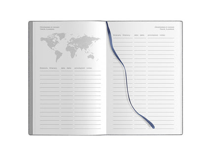 Parure black agenda flexy + penna con cofanetto