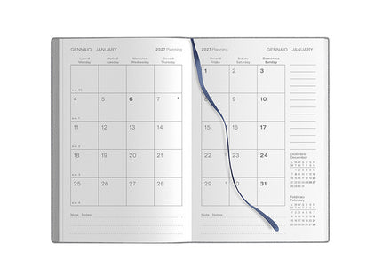 Parure black agenda flexy + penna con cofanetto