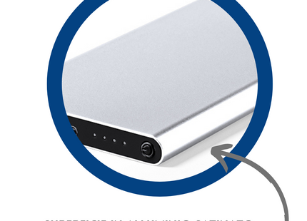 Power Bank in alluminio personalizzato | Cod. 20856