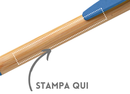 Penne personalizzate ecologiche in Bamboo Crown