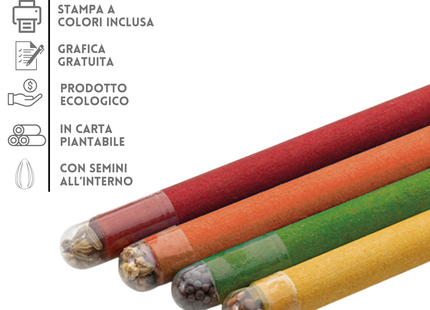 Matite piantabili personalizzate semi di pomodoro | PD574PO