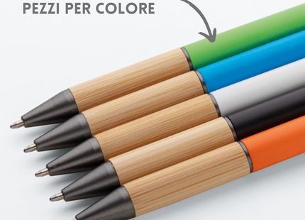 Penne personalizzate in Bamboo Elba