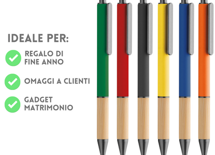 Penne personalizzate in Bamboo Elba