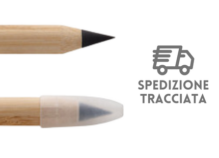 Matita infinita + Penna personalizzata 2 in 1