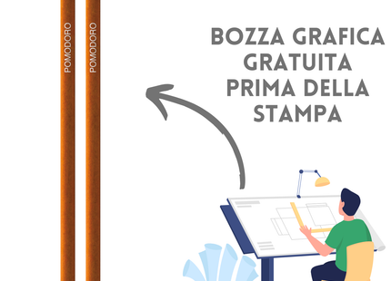 Matite piantabili personalizzate semi di pomodoro | PD574PO