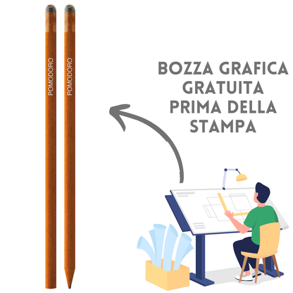 Matite piantabili personalizzate semi di pomodoro | PD574PO