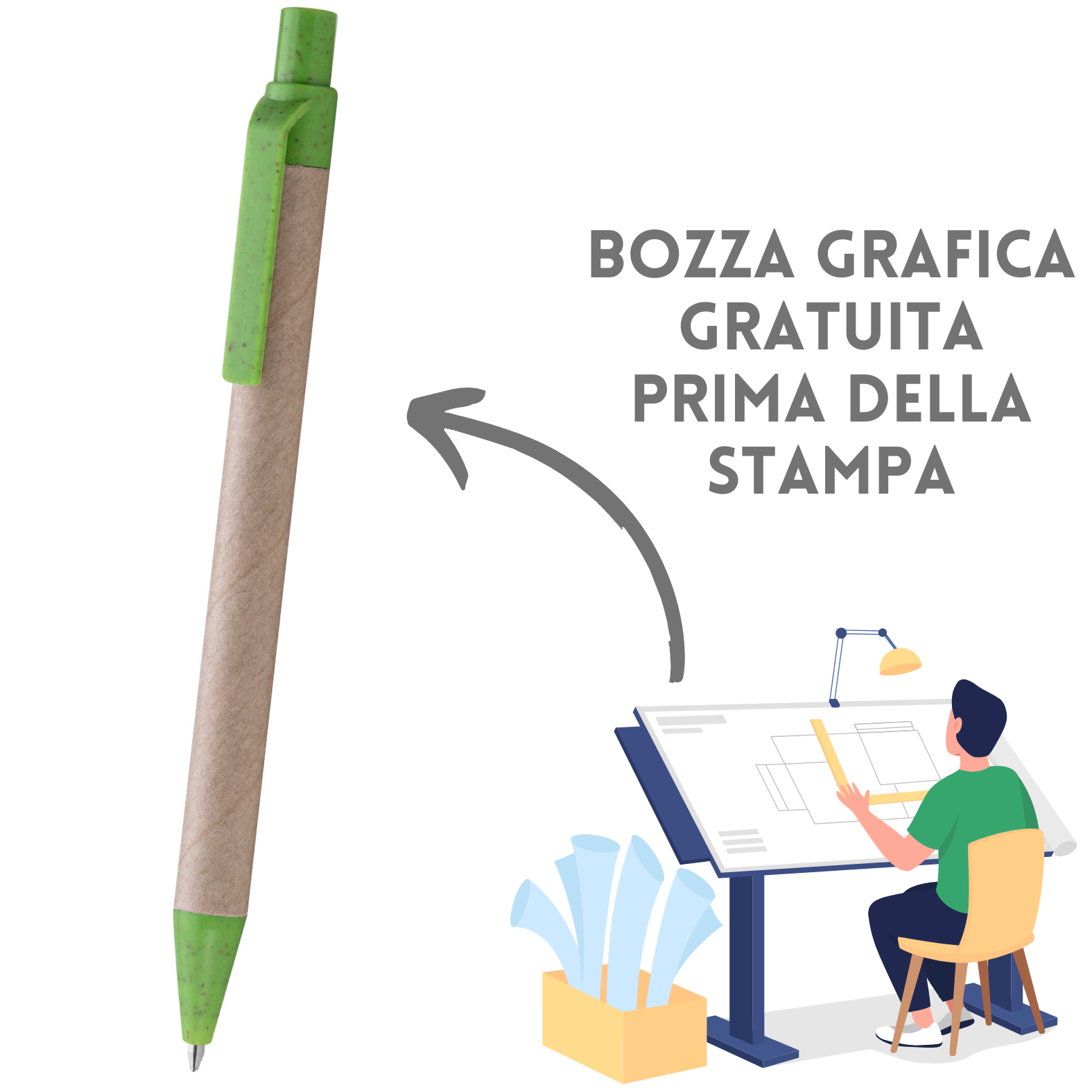 Penne personalizzate promozionali PD495