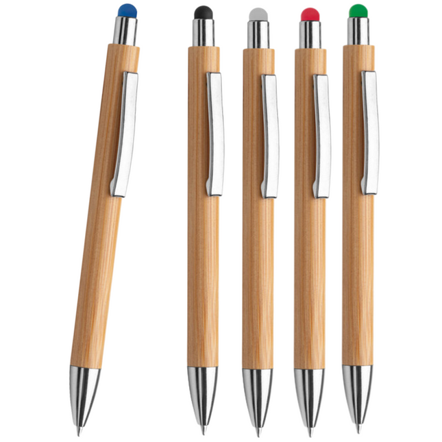 Penne personalizzate ecologiche in Bamboo + Touch