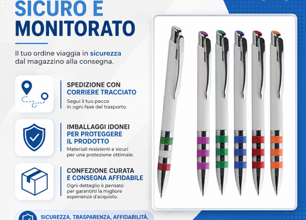 Penne personalizzate Stripes
