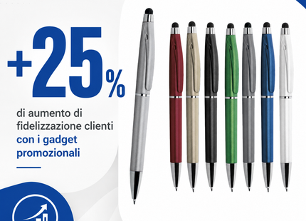 Penne personalizzate touch screen
