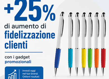 Penne personalizzate touch screen