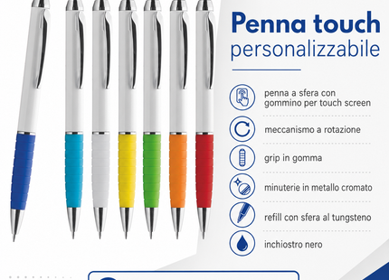 Penne personalizzate touch screen