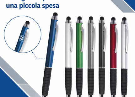 Penne personalizzate touch screen e antiscivolo