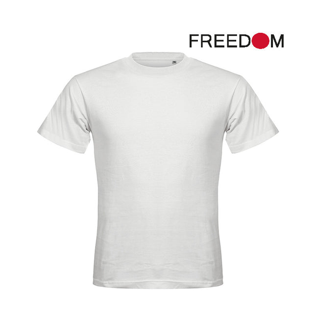 T-shirt adulto in cotone 150 g/m² personalizzabile – FREEDOM 150 WHITE PM325