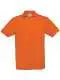 Polo personalizzabile Safran BCPU409 - pumpkin orange