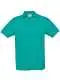 Polo personalizzabile Safran BCPU409 - real turquoise