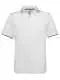 Polo personalizzabile Safran Sport BCPU413 - white/royal blue