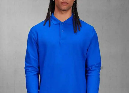 Polo personalizzabile ID.001 LSL BCPUI12 - BCPUI12-01.jpg