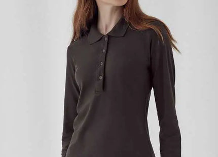 Polo personalizzabile Safran Pure LSL /Women BCPW456 - Safran Pure LSL /Women