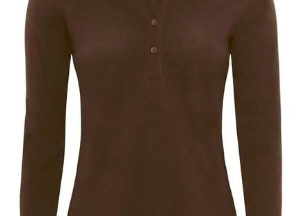 Polo personalizzabile Safran Pure LSL /Women BCPW456 - Safran Pure LSL /Women