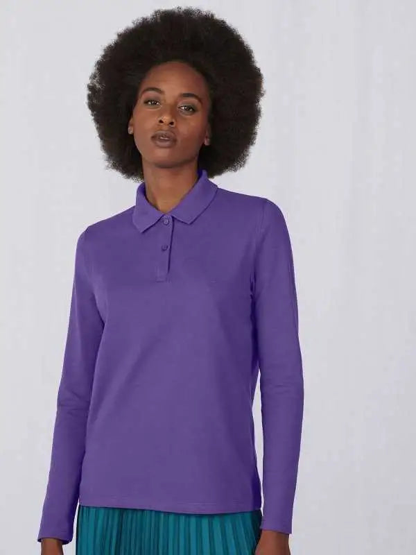 Polo personalizzabile My polo 180 LSL /Women BCPW462 - BCPW462-01.jpg