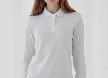 Polo personalizzabile ID.001 LSL /Women BCPWI13 - BCPWI13-01.jpg