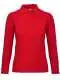 Polo personalizzabile ID.001 LSL /Women BCPWI13 - red