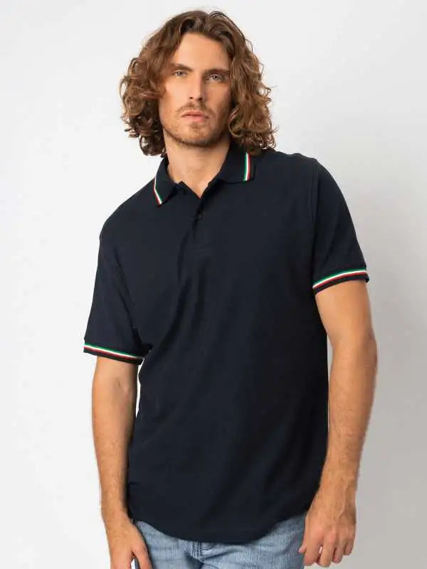 Polo personalizzabile Italy BS200