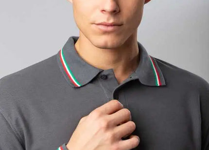 Polo personalizzabile Italy LS BS211