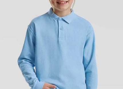 Polo personalizzabile Kids 65/35 Long Sleeve Polo FR632010 - FR632010-01.jpg