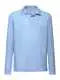 Polo personalizzabile Kids 65/35 Long Sleeve Polo FR632010 - sky blue