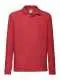 Polo personalizzabile Kids 65/35 Long Sleeve Polo FR632010 - red