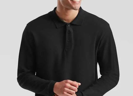 Polo personalizzabile Premium Long Sleeve Polo FR633100 - FR633100-01.jpg