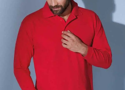 Polo personalizzabile Polo Piqué Long-Sleeved JN022 - JN022-01.jpg