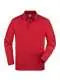 Polo personalizzabile Polo Piqué Long-Sleeved JN022 - red