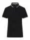 Polo personalizzabile Ladies' Polo JN1305 - black/white/grey