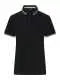 Polo personalizzabile Ladies' Polo JN1305 - black/white/lime-green