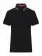 Polo personalizzabile Ladies' Polo JN1305 - black/white/red