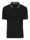 Polo personalizzabile Men's Polo JN1306 - black/white/grey