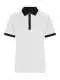Polo personalizzabile Ladies' Zip-Polo JN1307 - white/black