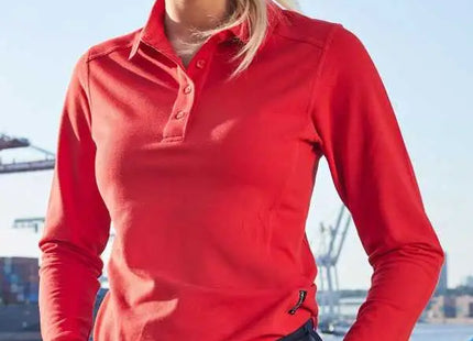 Polo personalizzabile Ladies' Workwear-Longsleeve Polo JN1841 - Ladies' Workwear-Longsleeve Polo