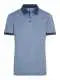 Polo personalizzabile Men's Heather Polo JN706 - blue-melange/navy