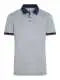 Polo personalizzabile Men's Heather Polo JN706 - grey-heather/navy