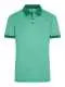 Polo personalizzabile Men's Heather Polo JN706 - green-melange/dark-green