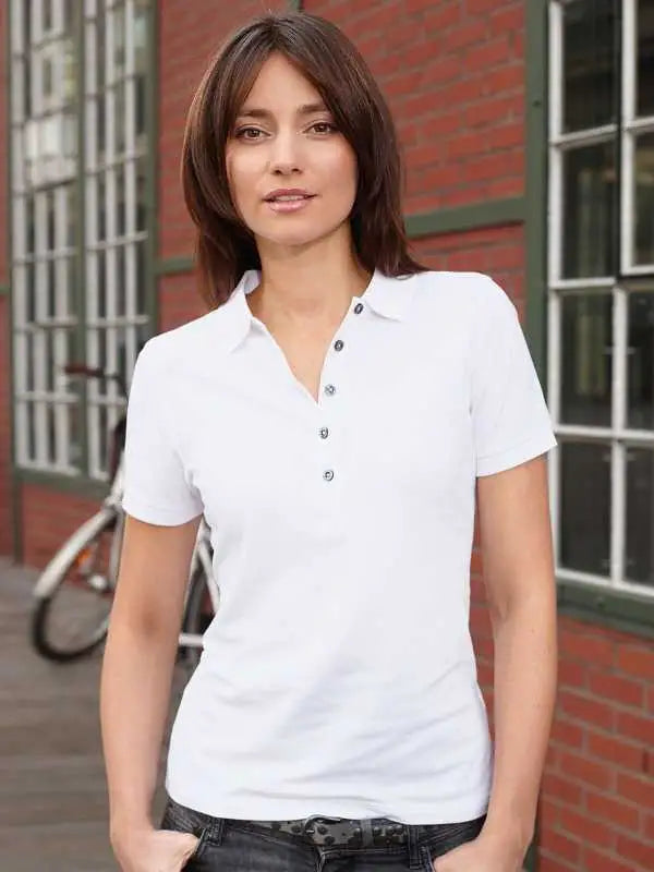 Polo personalizzabile Ladies' Pima Polo JN707 - JN707-01.jpg