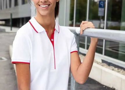 Polo personalizzabile Ladies' Polo Stripe JN727 - JN727-01.jpg