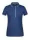 Polo personalizzabile Ladies' Polo Stripe JN727 - navy/white