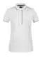 Polo personalizzabile Ladies' Polo Stripe JN727 - white/navy